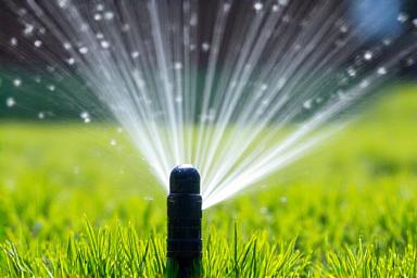 Checking an irrigation sprinkler system for optimal water flow